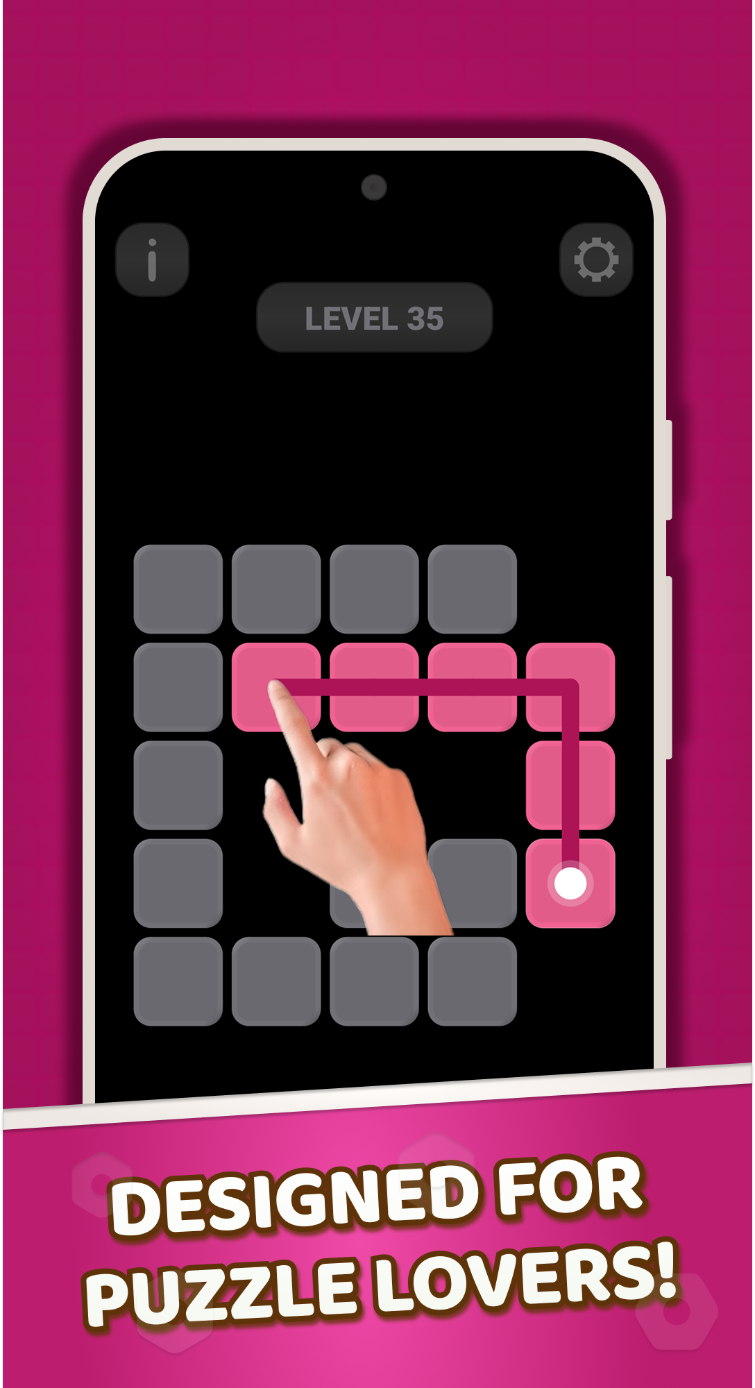 BlockFill Android puzzle screen